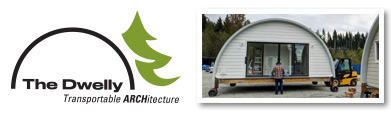 Dwelltech Industries Ltd Curved Metal Roof Cottages And Accessory Dwellings Assembled And Built On Site A Modern Reinterpretation Of The Quonset Hut Perfect For West Coast Living